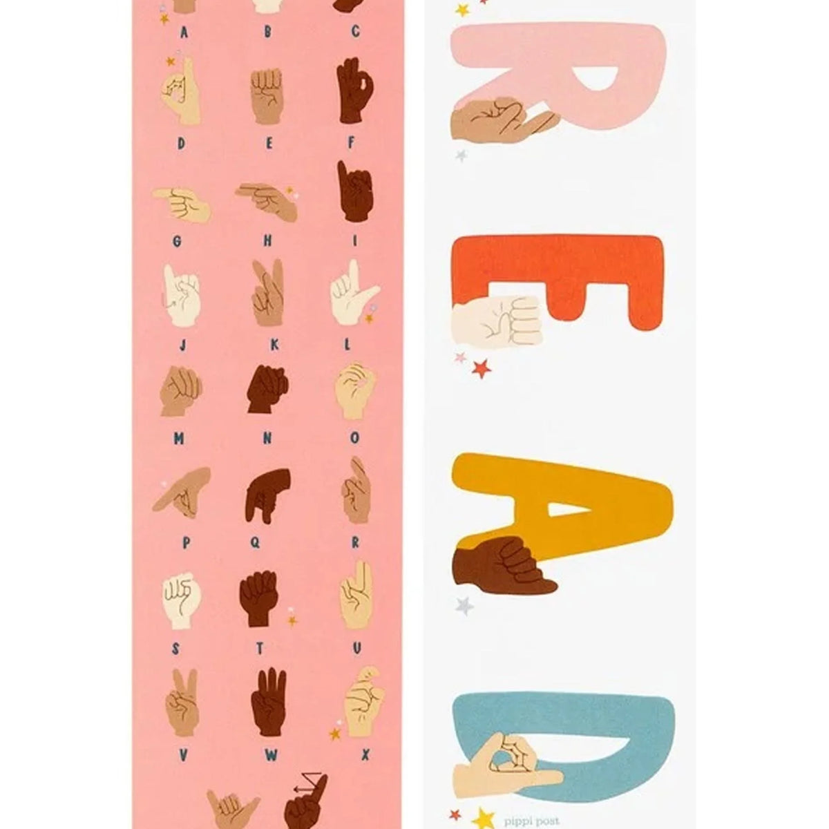 Sign Language Bookmark Set – Trinkets and Treasures